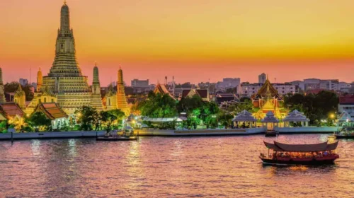 Main cities in Thailand